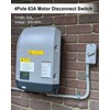 Enclosed Motor Disconnect Switch 63A 440V 4 Pole, IP65 Waterproof