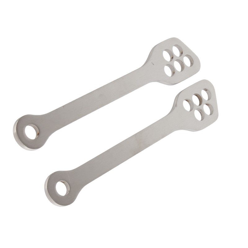 20‑30mm Adjustable Rear Lowering Link Kit 304 Stainless Steel Replacement