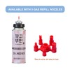 SOOYEAH Butane Fill Adapter and 5 Interchangeable Butane Adapter Tips
