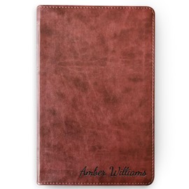 Custom ESV Bible with name Engraved, ESV Large Print Bible Thinline, Custom Name Engraved Bible, English Standard Version, Christian Gift