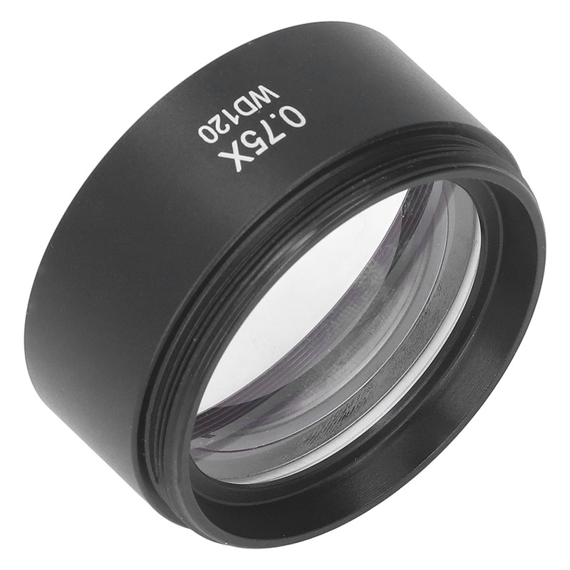 Microscope Lens 0.75X 120mm Barlow Eyepiece M48 Interface Accessory for