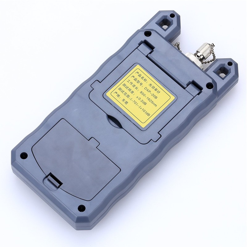 Portable Handheld Adjustable Optical Power Meter -70~+10 Cable Tester with