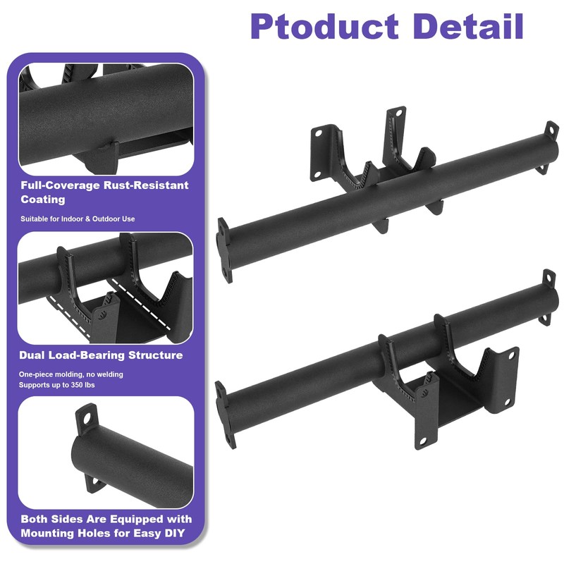 Heavy Duty Wall Mounted Backpack Blower Rack,Backpack Blower Wall Hanger,