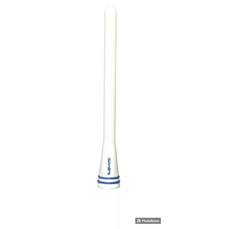 VMS 4.75 INCH SHORT WHITE ANTENNA FOR FORD F150 F250