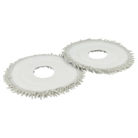 vhbw 20x Wischtuch kompatibel mit Dreame X40 Ultra Complete, Ultra Wischroboter, Putzroboter - Mopptuch, Wischmopp-Pad - Mikrofaser-Pad