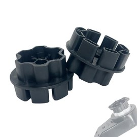 Adaptador de conector de enganche de neumático de automóvil, 2 unidades para bandas de tracción de goma de coche