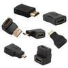 AONTOKY Hdmi Adapters Kit (7 Adapters) Mini Hdmi to Micro