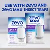 Zevo Flying Insect Trap Official Refill Cartridges - Fits Both