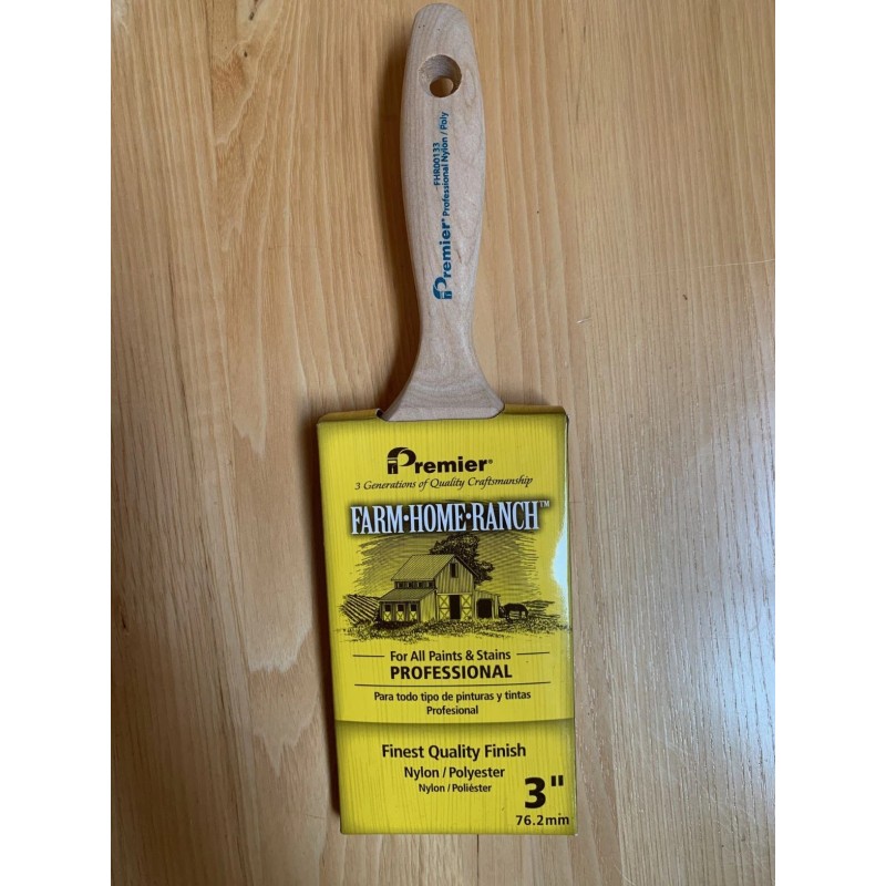 Premier FHR00133 3" Professional Nylon & Poly Paint & Stain