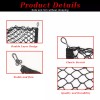 QUAYUB Rear Trunk Envelope Mesh Organizer Cargo Net for INFINITI