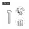 sourcing map M6x30mm Torx Security Machine Screws, 5pcs 316 Stainless