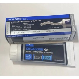 Medline Silvasorb Silver Antimicrobial Wound Gel 1.5oz  Tube