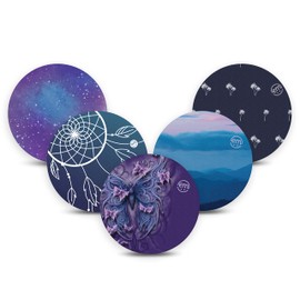 - Overpatch patches for Libre 3 (5 pieces) - Pre-cut, waterproof, non-fraying CGM tape. (Dreamy Escapes)