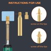 8 Pcs Heat Set Insert Tool Soldering Iron Tips M2
