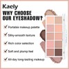 10 Eyeshadow Palette, Neutral Nude Brown Matte Eyeshadow Makeup,07