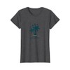 Office Under The Palms: Tropical Remote Work Logo T-Shirt, Women,