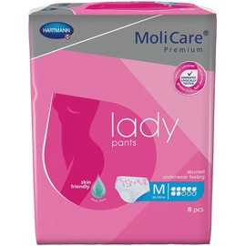 MoliCare Premium Lady Pants 7 Drops - Medium X 8 (Limit 4 per order)