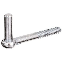 Gah-Alberts 312138 Kloben zum Einschrauben, Stahl roh, Dornmaß ø 13 mm, Länge: 115 mm, galvanisch gelb verzinkt