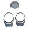 QWORK Headband Magnifier, Double Optical Lens Head-Mounted Reading Magnifier Hands