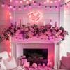 LAMPHOME LED Outdoor String Light, 26Feet Patio Lights with 12+1Edison