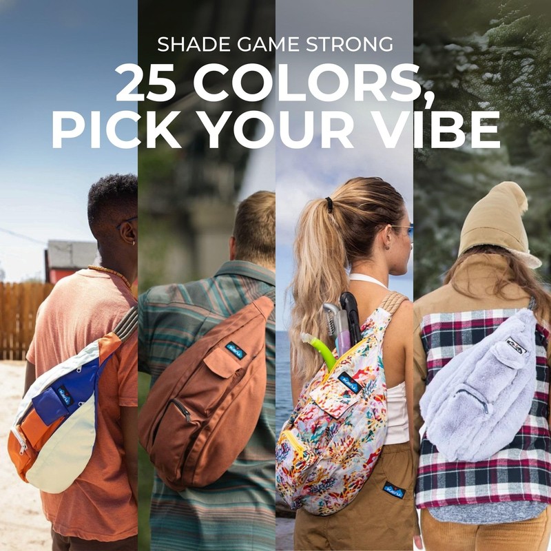 KAVU Rope Bag, Black,One Size