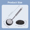 orimetre Long Handle Steel Wool Brush Set – 6 Replacement