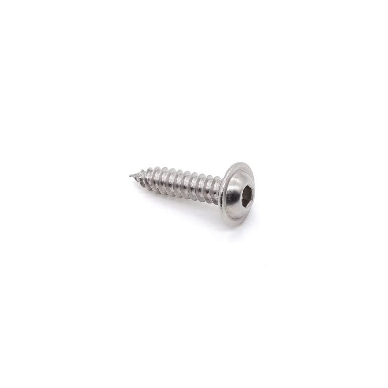 Glvaner (30 pcs) M5 x 30mm Flanged Button Head Socket