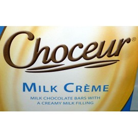 Choceur Milk Chocolate "Milk Creme" Bars Made in Germany, 7.05 Ounce (3 Pack)