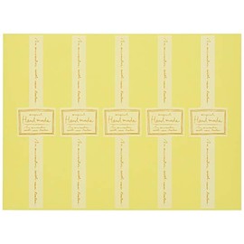 Handmade Obi Stickers Red/Red (100 Pieces) NH-6S