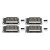 4 Sets Digital Tube Display Module LED 4 Digit 7