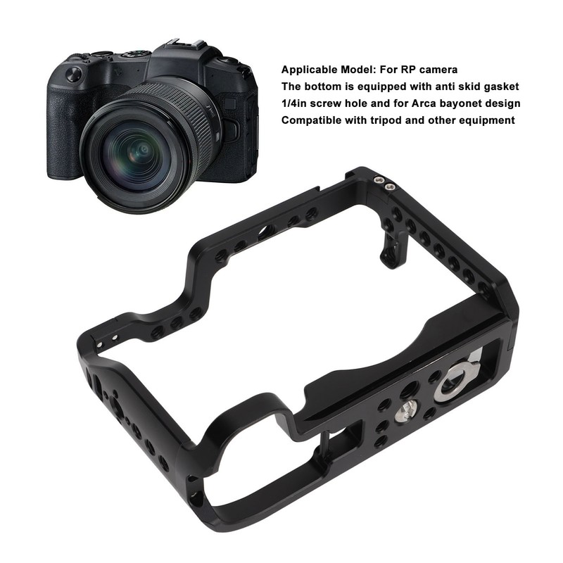 Camera Cage Rig Aluminium Alloy with Cold Shoe Interface Camera