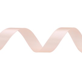 5/8 inches 50 Yard Champagne Powder Satin Ribbon for Gift Wrapping, Wedding, Crafts, Christmas,Easter, Floral, Hair, Invitation Decorations and More