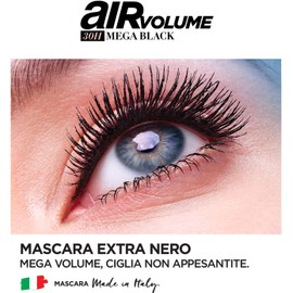 L'Oréal Paris, AIR MEGA.VOL MASC NU 01 36H X.BLACK