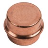 Sanitop-Wingenroth CU-Pressfitting Cap 5301, 1 Piece, Red/Gold, 12793 6