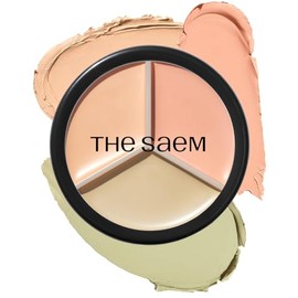 Corrector en tres tonos Cover Perfection de SAEM 03 Correct Up Beige para pieles claras a claras Corrector de cobertura total de 3 colores que cubre i
