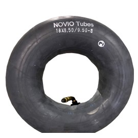 Inner Tube 18 x 8.50-8/9.50-8 Compatible with Tyres for Ride-on Mower Lawn Mower Lawn Tractor Angle Valve 90° Degree