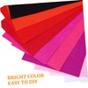 jojofuny 40 Pcs Craft Felt Sheets Assorted Colours Thick Fabric