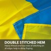 NWFlags Ukraine Flag 3ft x 2ft 75d Premium Polyester Suitable