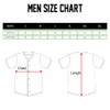 Pullonsy Solid Plain Baseball Jersey T-Shirts for Men Full Button