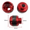 MOTOTIGER Llanta Universal Para Motocicleta Jgo Par Slider Shaft De