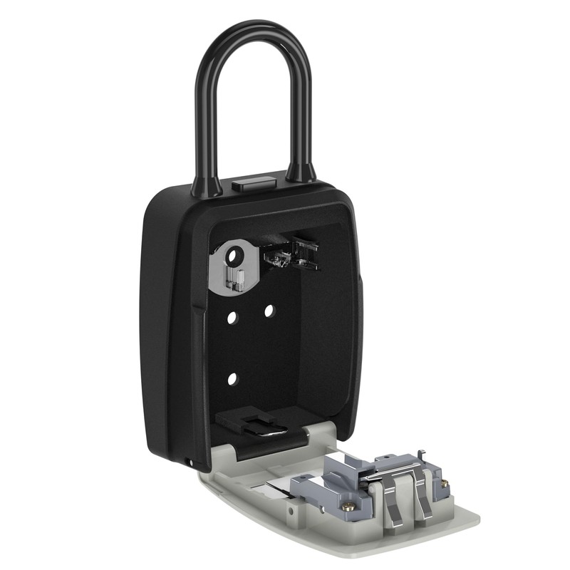 Portable Key Lock Box, Upgrade Clearly Visible Numbers, Lock Box