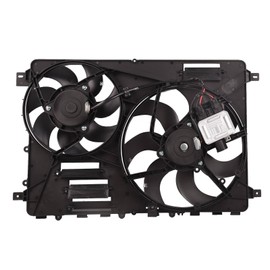 TOPAZ Radiator Cooling Fan w/Control Module LR024292 Fits Land Rover LR2 Discovery Sport 2.0L
