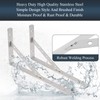 Dluno Solid Shelf Brackets 16 Inch, L Brackets Heavy Duty,