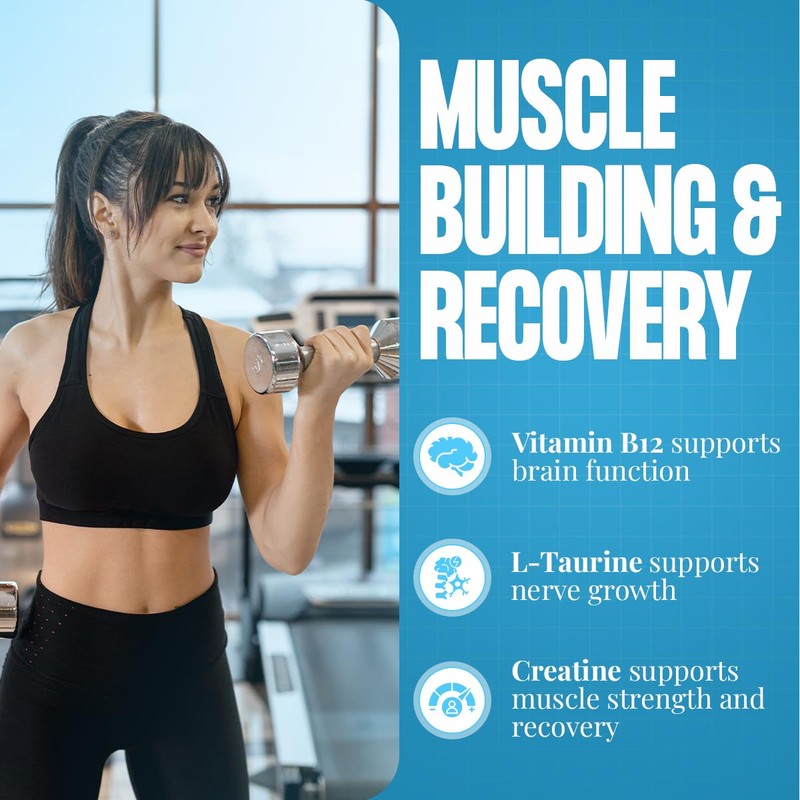 Creatine Gummies 5000mg 90 Gummies Muscle Growth/Recovery Supplements for Women