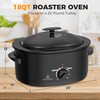 8 QT Electric Roaster Oven with Self-Basting Lid, Turkey Roaster