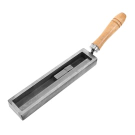 Gatuida European Handle Melting Tool for Gold Silver and High Temperature Crucible Mold for Metal Casting Ergonomic Design for Jewelry Making and Metalworking