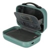 Roll Road India Adaptable Beauty Case Green 29x21x15 cms ABS