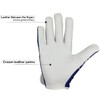 D.C.T Real Leather Goat Skin working gloves (X-Large, Blue)