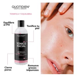 Kit Limpiador Facial + Tonico Facial - Acido Hialuronico Hidratante Skin Care - Toner Facial para Todo Tipo De Piel - Limpieza Profunda - Anti manchas