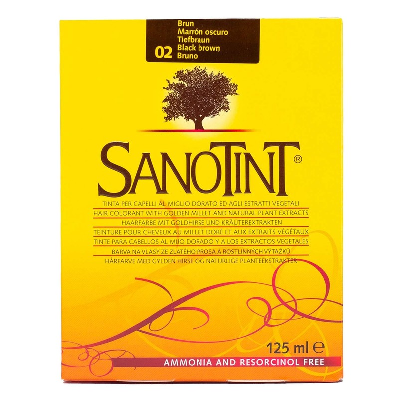 SANOTINT – 4% PPD, ohne Ammoniak schwarz braun Hair Dye